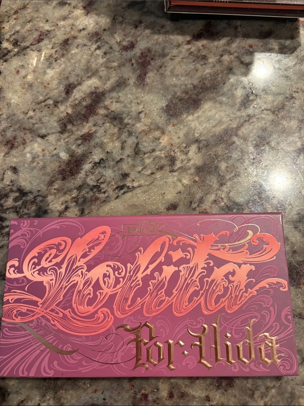 Kat Von D LOLITA Eyeshadow Palette — Pink & Coral Packaging
